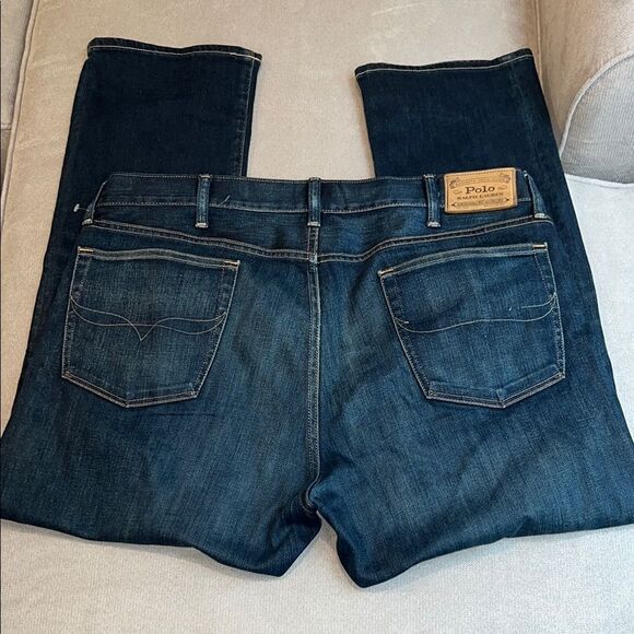 Polo by Ralph Lauren Blue Straight Jeans Classic Style - Picture 1 of 8